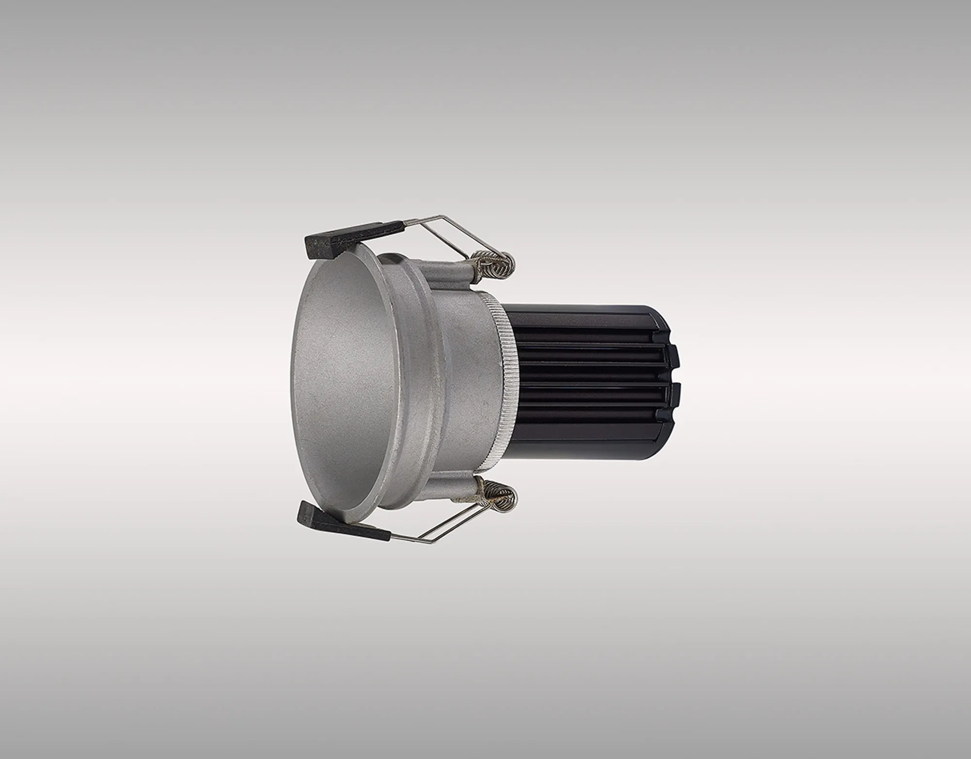 DM201621  Bania 8S 8W ,180mA 480lm 4000K 60° LED Engine, Silver IP20 Fixed Recessed Spotlight , 5yrs Warranty